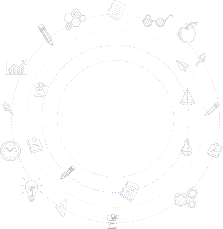 Decorative background shape