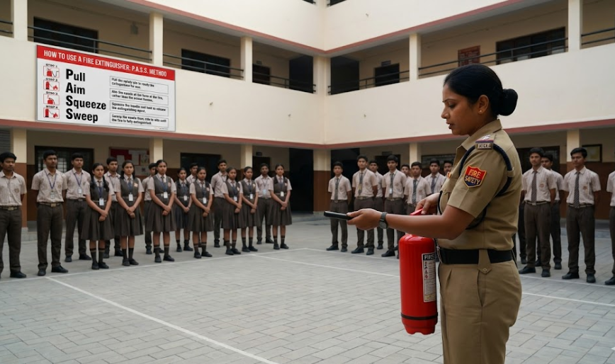 Swimming Pool Lifesaving Drill