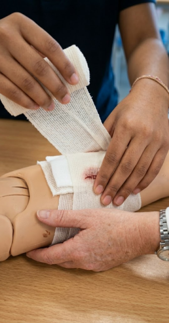 Practical safety training for students